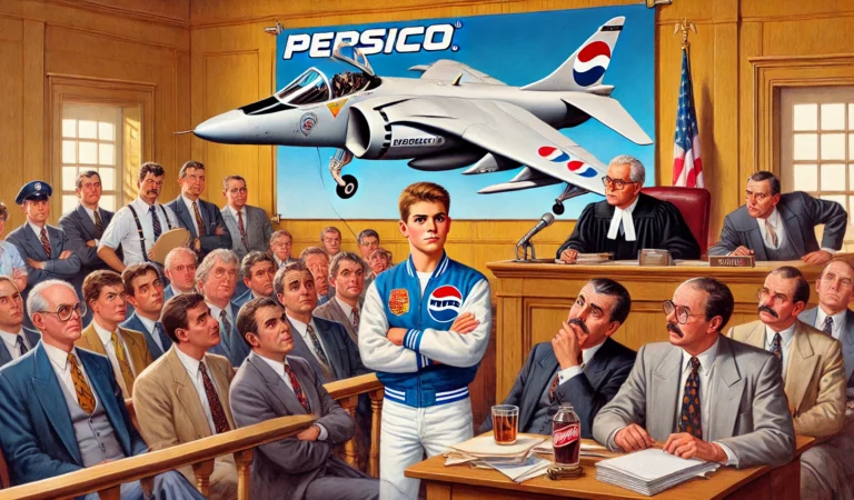 How PepsiCo Got Sued Over a Harrier Jet