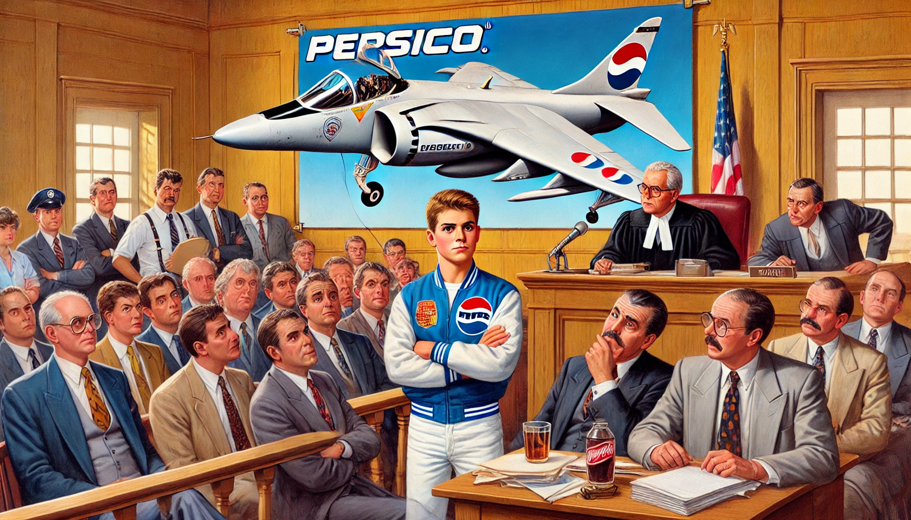 PepsiCo got sued over harrier jet